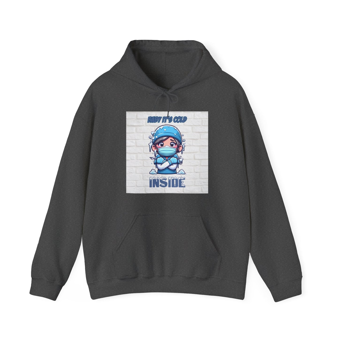Cold Inside Unisex Heavy Blend™ Hooded Sweatshirt