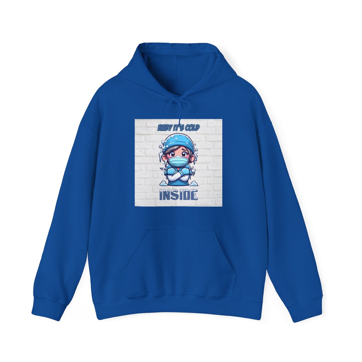 Cold Inside Unisex Heavy Blend™ Hooded Sweatshirt