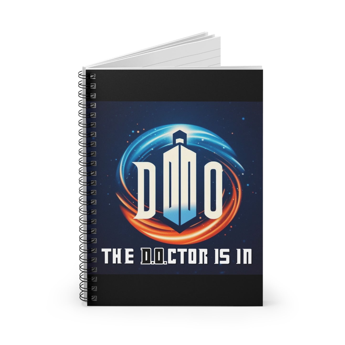 Doctor D.O. Spiral Notebook - Ruled Line