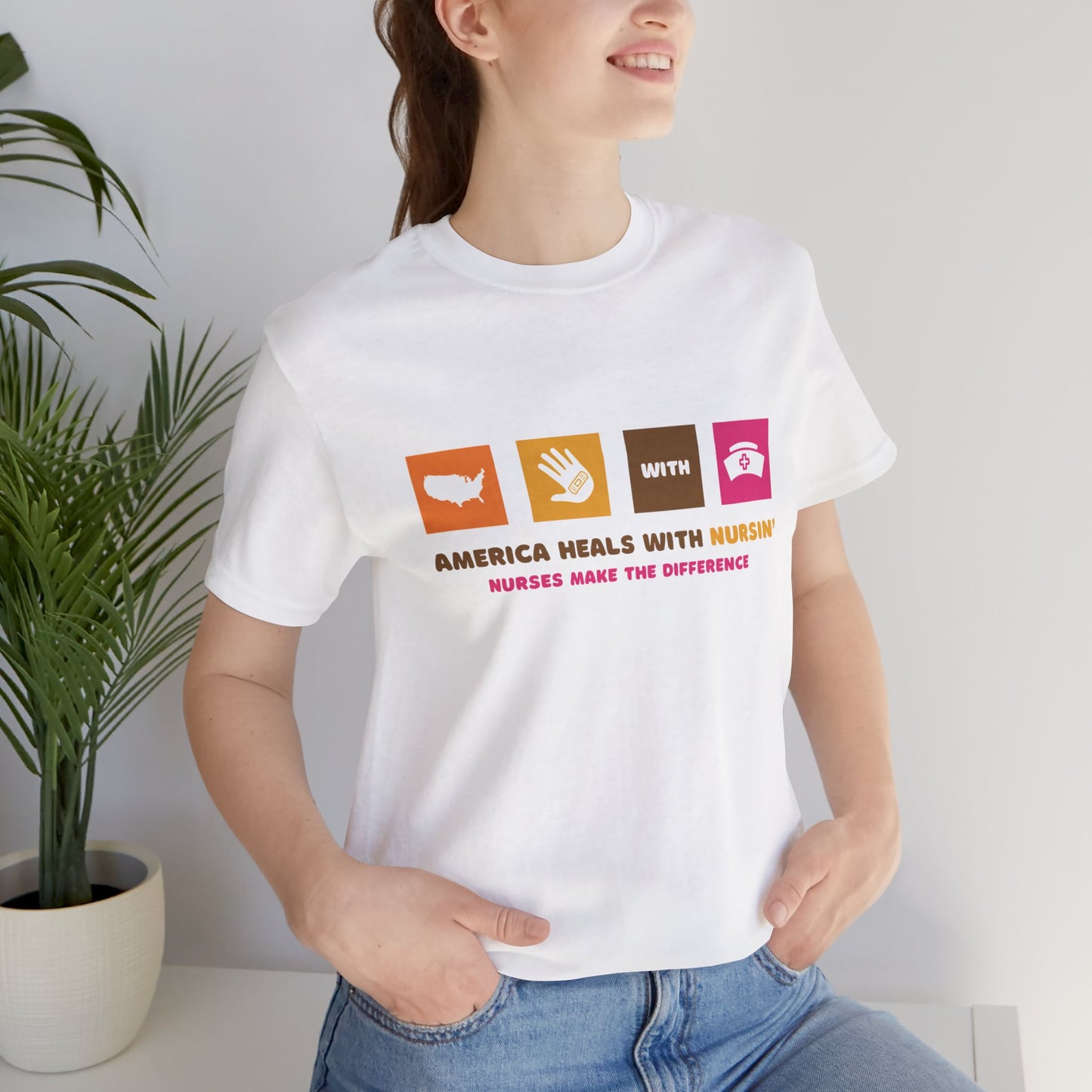 Nurses' Week 2024 Unisex Jersey Short Sleeve Tee