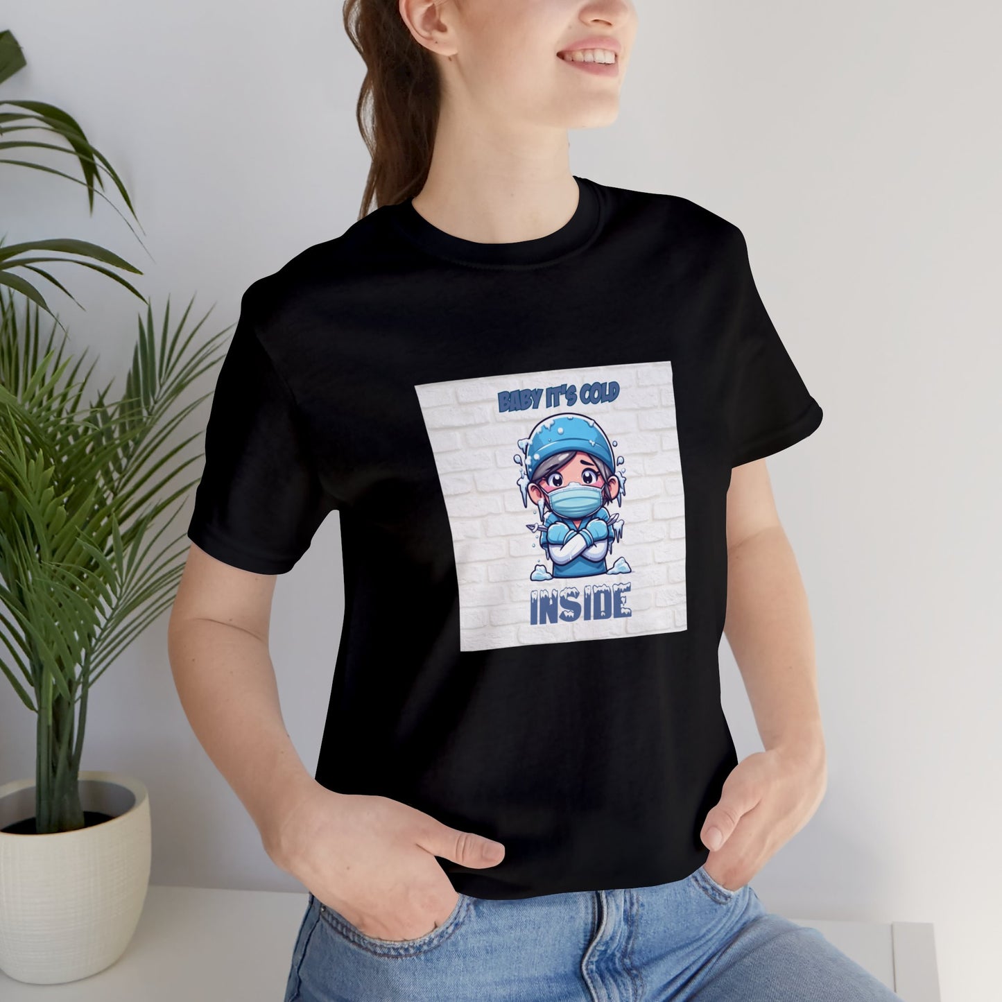 Cold Inside Unisex Jersey Short Sleeve Tee