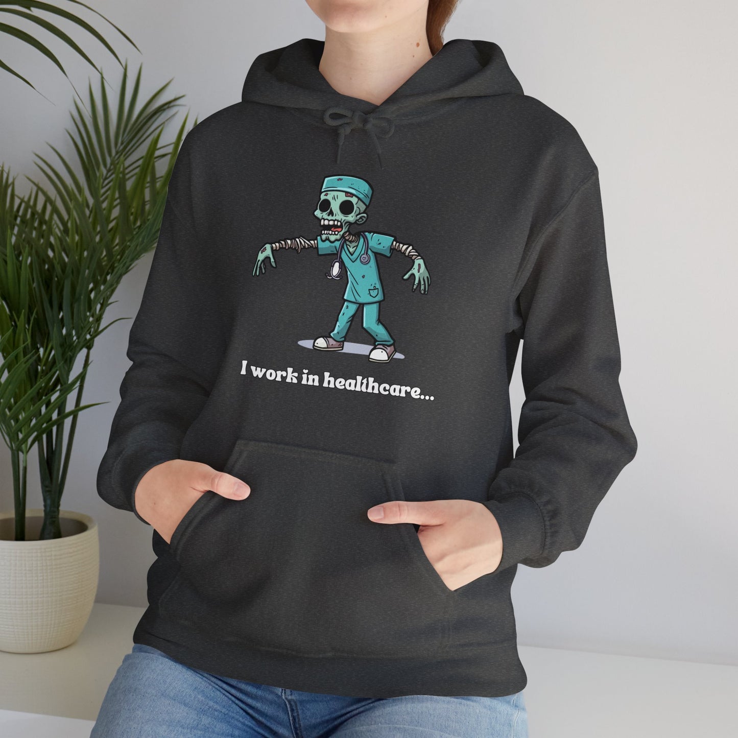Healthcare Zombie Unisex Heavy Blend™ Hooded Sweatshirt