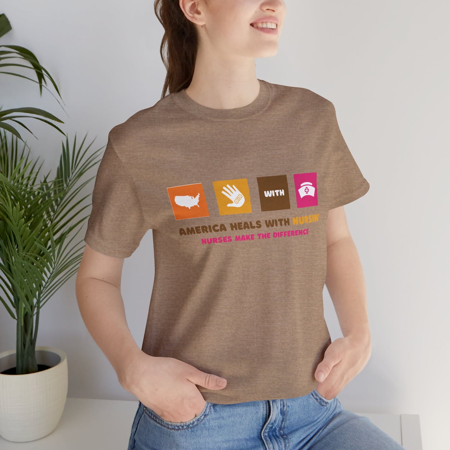 Nurses' Week 2024 Unisex Jersey Short Sleeve Tee