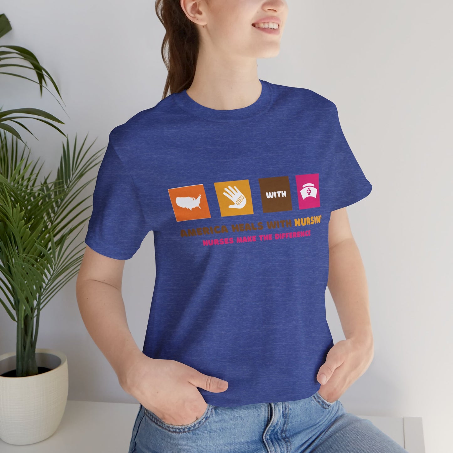 Nurses' Week 2024 Unisex Jersey Short Sleeve Tee