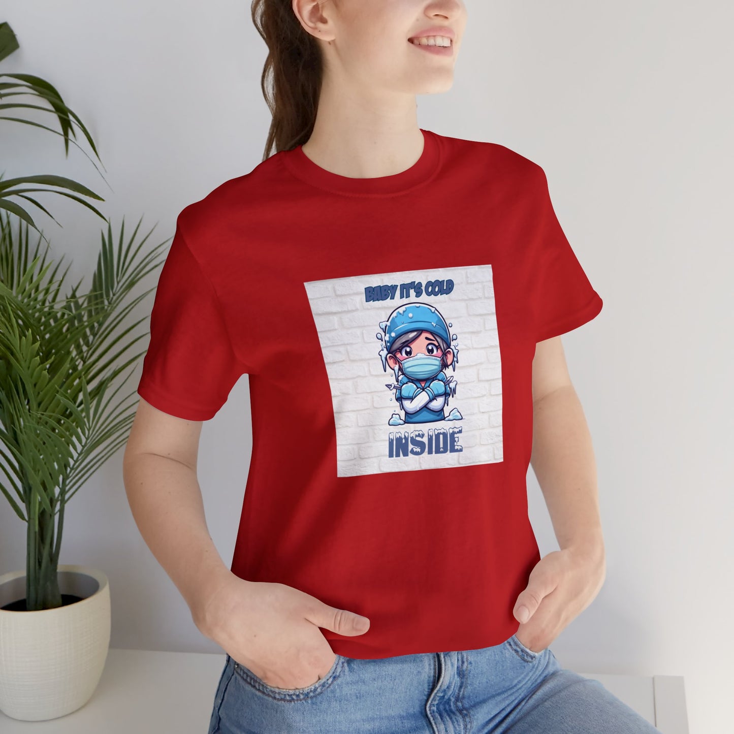 Cold Inside Unisex Jersey Short Sleeve Tee