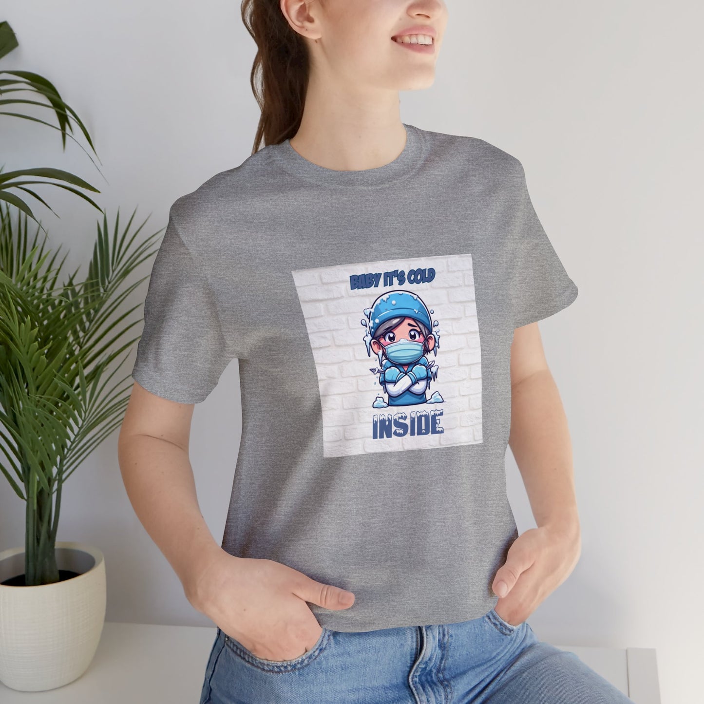 Cold Inside Unisex Jersey Short Sleeve Tee