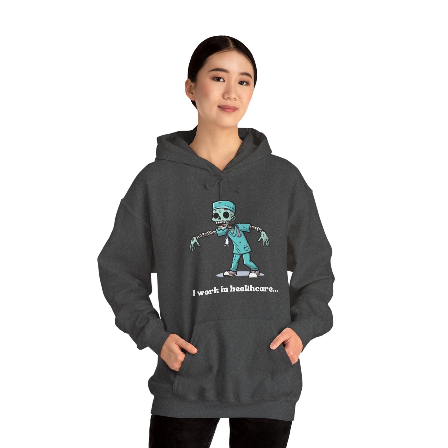 Healthcare Zombie Unisex Heavy Blend™ Hooded Sweatshirt