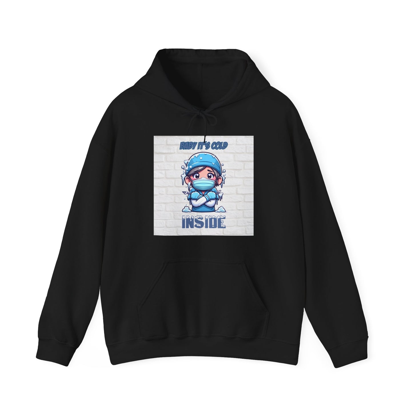 Cold Inside Unisex Heavy Blend™ Hooded Sweatshirt