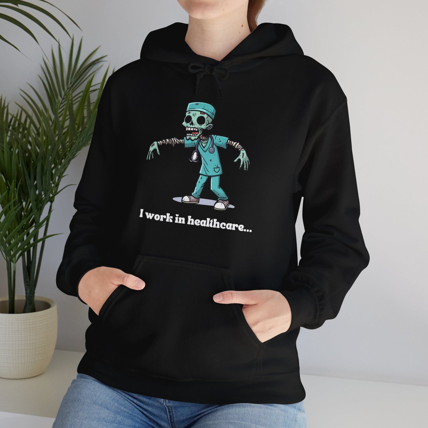 Healthcare Zombie Unisex Heavy Blend™ Hooded Sweatshirt