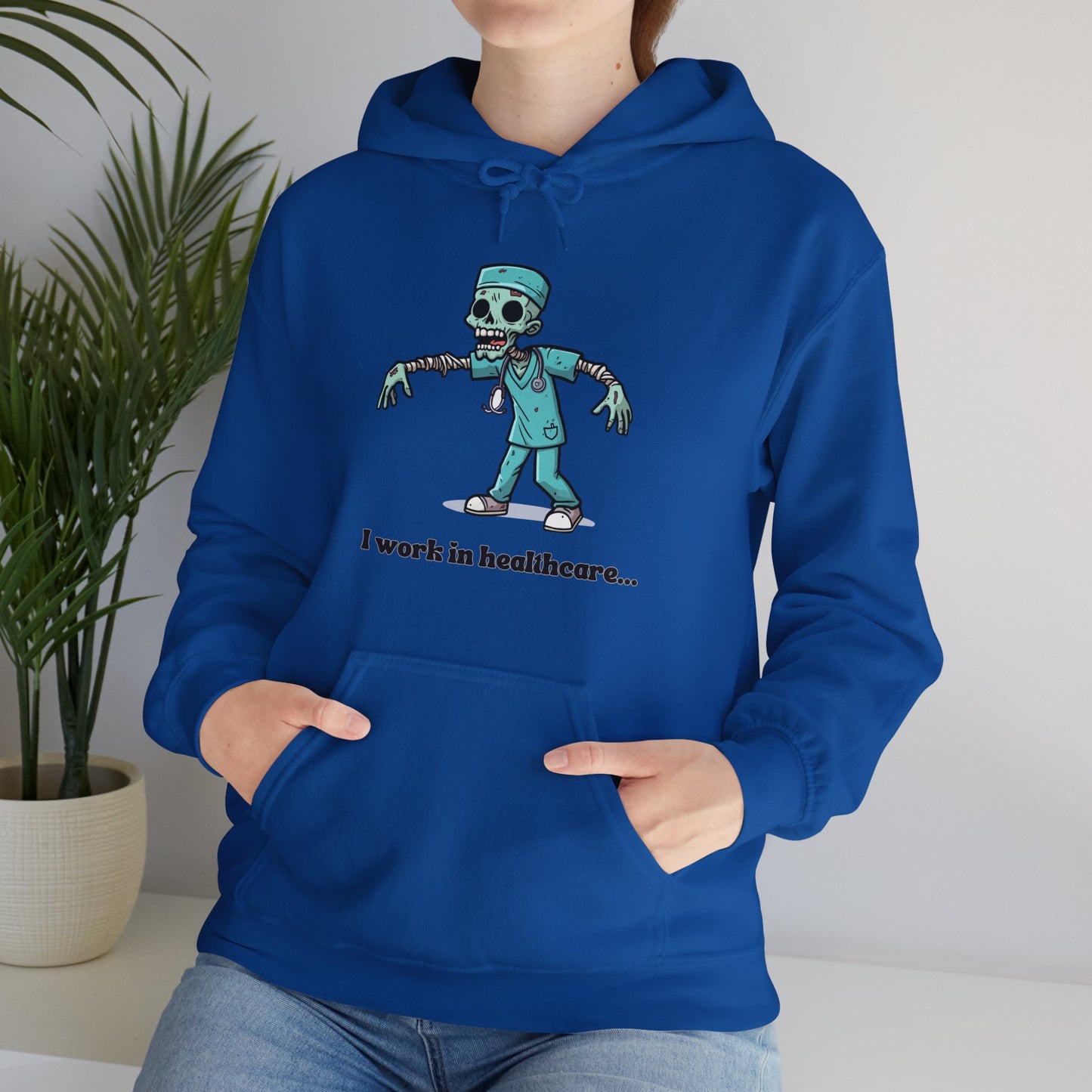 Healthcare Zombie Unisex Heavy Blend™ Hooded Sweatshirt