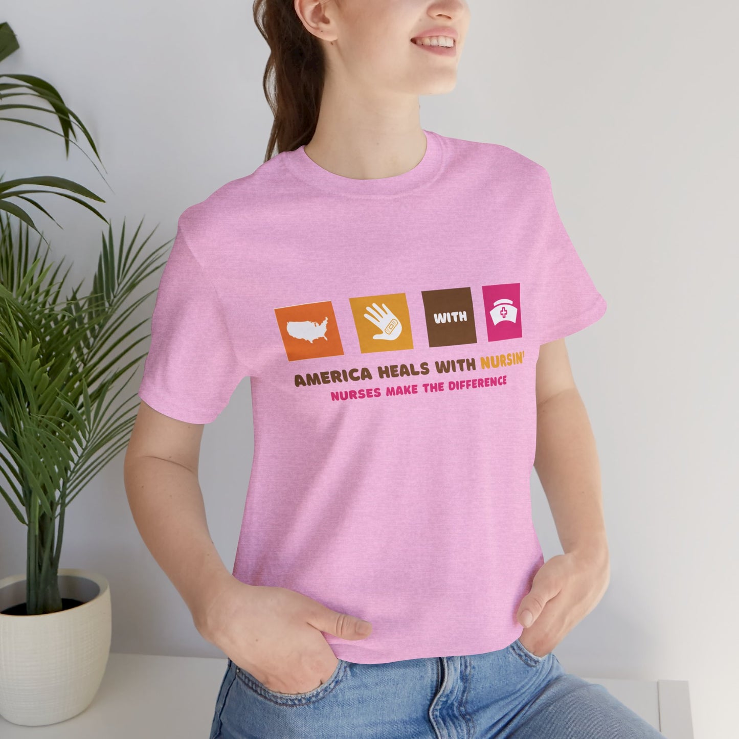 Nurses' Week 2024 Unisex Jersey Short Sleeve Tee