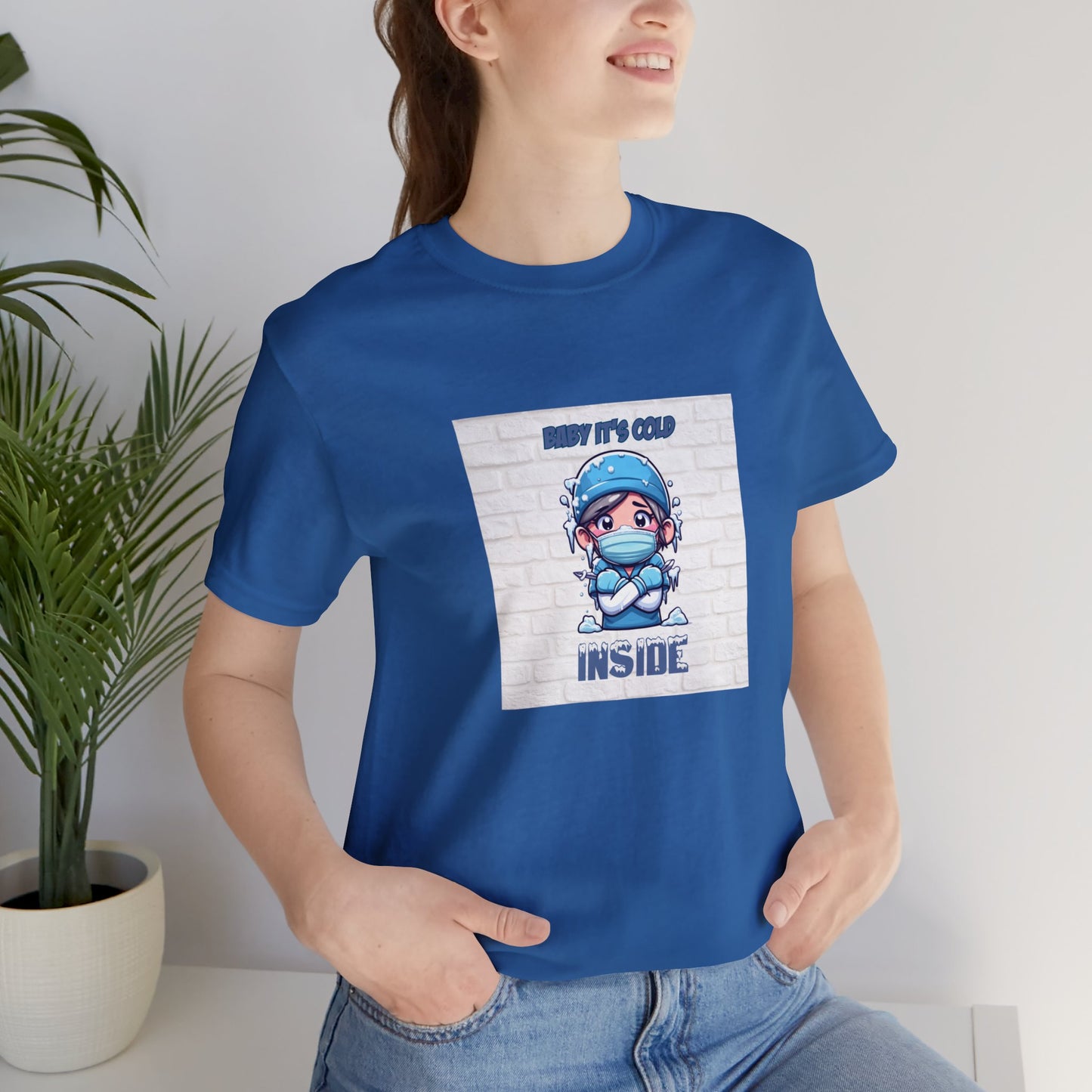 Cold Inside Unisex Jersey Short Sleeve Tee