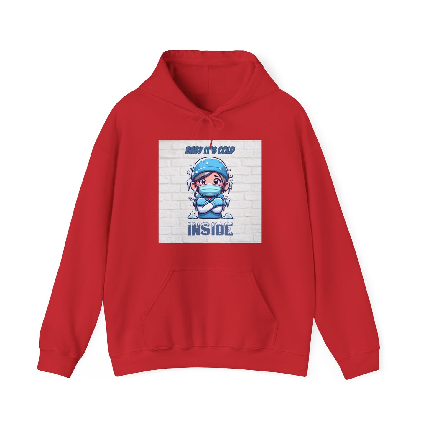 Cold Inside Unisex Heavy Blend™ Hooded Sweatshirt
