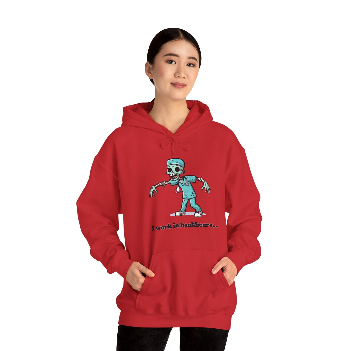 Healthcare Zombie Unisex Heavy Blend™ Hooded Sweatshirt