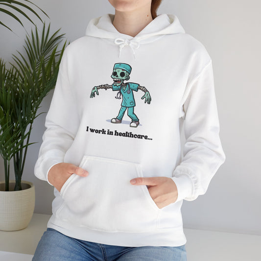 Healthcare Zombie Unisex Heavy Blend™ Hooded Sweatshirt