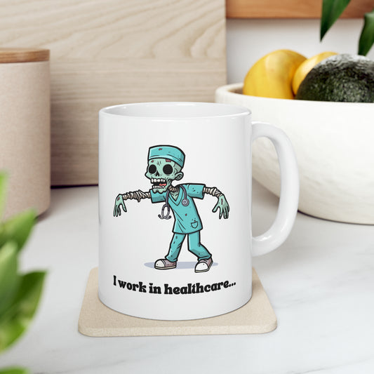 Healthcare Zombie Ceramic Mug 11oz